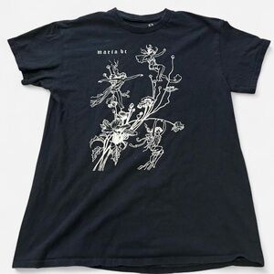 Maria Brink Black Graphic T-Shirt